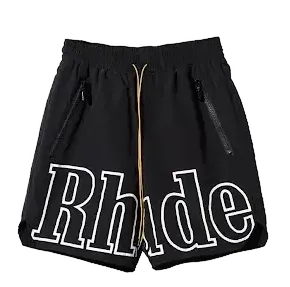  Rhude Logo Shorts