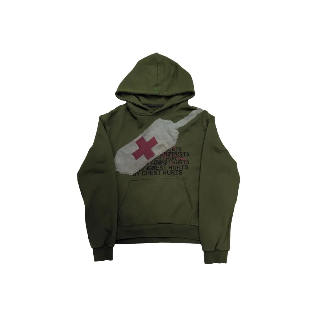 Chest Bandage Hoodie