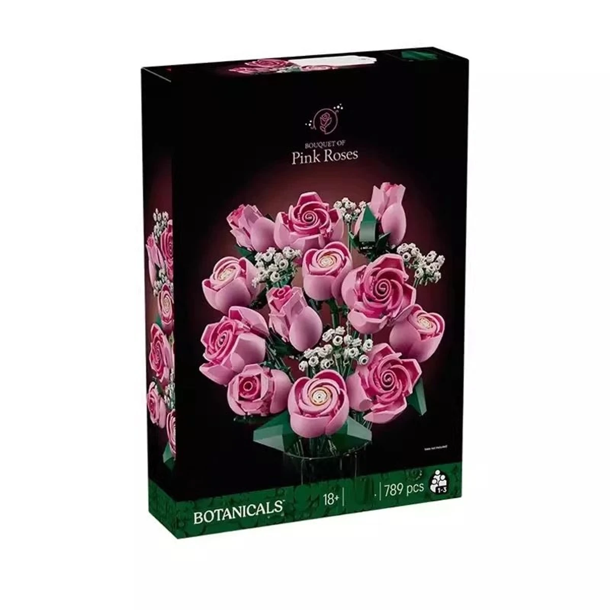 Lego 【Pink Baby's Breath Roses】